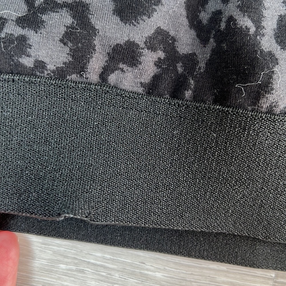 LNA Black Leopard Sports Bra | NWT Size Small - Picture 9 of 10